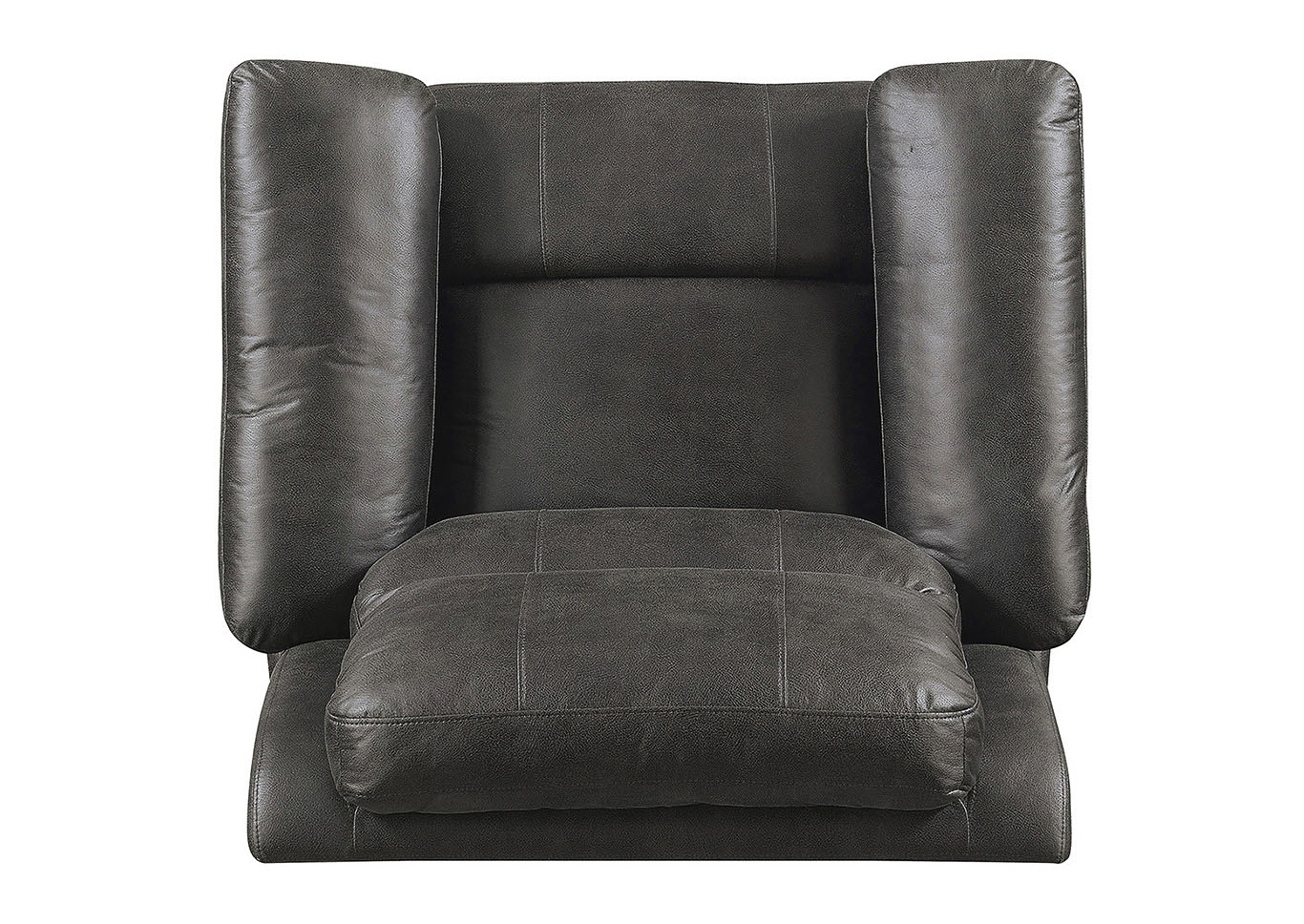 Julia Dark Gray Power Motion Recliner,Taba Home Furnishings